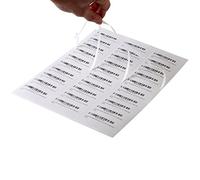 [100 fogli, 3000 etichette] Etichette per codici a barre Amazon FBA 1 x 2 5/8 30 per foglio per stampante laser/a getto d'inchiostro, 30-up