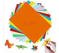 100 Fogli Carta Colorata A4, 70 g/m² magroCarta Copiativa Colorata, Carta Argilla Colorata, per Origami fai da te e Design Artigianale (Non un inceppamento della carta)