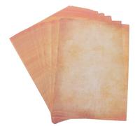 100 Fogli Carta da Lettere Vintage Decorativa A4 | Stile Retrò Elegante, Fogli per Menu e Inviti, Adatti a Pittura, Formato A4, Carta