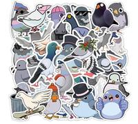 100 Fogli Di Adesivi Per Laptop Piccione, Adesivi Per Bagagli Con Cartoni Animati, Adesivi In Vinile Impermeabili, Regali Adatti Per Bambini E Adolescenti