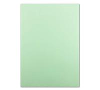 100 Fogli di carta DIN A4 fogli plano - verde menta (verde) - 240 g/m² - 21 x 29,7 cm - carta creta cartone fotografico carta artigianale cartone creta - FarbenFroh