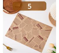 100 Fogli Di Carta Per Il Pane Da Sandwich Monouso Per La Colazione Avvolgente