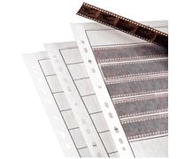 100 fogli per archivio negativi per pellicola da 35 mm, senza acidi, sicuri per archiviazione, fogli di carta pergamena di alta qualità per raccoglitori ad anelli