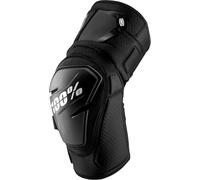 100% Ginocchiere Fortis per biciclette Nere Taglia S/M Uomo