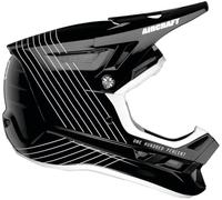 100% Fullface Helm Aircraft Composite, Silo-Schwarz, XS, 80001-000, Ciclismo Unisex, Colore, Taglia