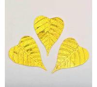 100 g 60 mm Paillettes piatte grandi da cucire a forma di stella dorata, Paillettes per scrapbooking, decorazioni per la casa, fai da te, 57 x 75 mm, foglia d'oro