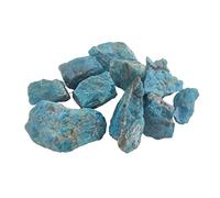 100 g di apatite blu grezza naturale pietre grezze cristallo ghiaia e pietre campione di pietre preziose grezze decorazione della stanza
