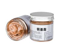 100 g di grasso antibloccaggio al rame per alte temperature, resiste a temperature estreme, protegge da grippaggio, grippaggio, ruggine e corrosione, ideale per auto e veicoli. Pasta resiste