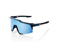 100% Speedcraft Matte Black/HiPER Blue Occhiali da ciclismo