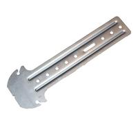 100 ganci di ancoraggio da 18 cm per il montaggio di CD profilo da soffitto su struttura in legno, tetto e tetto, CD 60/27, gancio da soffitto (180 mm)