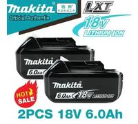 100% Genuino Makita 6Ah/5Ah/3Ah per Makita 18V Batteria BL1840 BL1830B BL1850B BL1850 BL1860 BL1815 Batteria Al Litio di Ricambio