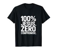 100% Gesù. Zero Compromessi Cristiana Maglietta