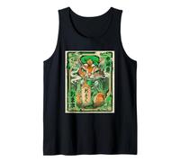 100% Giapponese Ukiyo E Fox Spirit Canotta