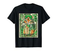 100% Giapponese Ukiyo E Fox Spirit Maglietta