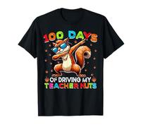 100 giorni di guida il mio insegnante pazzo - Dabbing Squirrel Dab Maglietta
