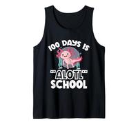 100 Giorni è Il 100° Giorno di Scuola di Alotl Axolotl Teacher Canotta