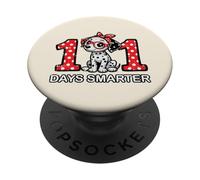 100 giorni più intelligente dalmata 100 giorni 100 ° giorno di scuola bambini PopSockets PopGrip Adesivo