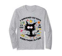 100 ° Giorno di Scuola Va Bene, va Tutto Bene Maglia a Manica