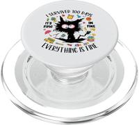 100 ° giorno di scuola Va bene, va tutto bene PopSockets PopGrip per MagSafe