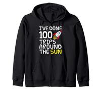 100 giri intorno al sole, 100° compleanno Felpa con Cappuccio