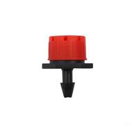 100 gocciolatori regolabili per una gestione efficace del flusso d'acqua nei giardini (rosso)