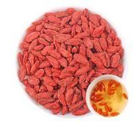 100% Goji Berries, Sun-Dried Berries 125g/4.4oz non OGM - naturalmente tè alle erbe senza caffeina senza zuccheri aggiunti