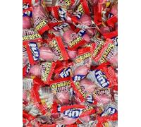 100 GOMME DA MASTICARE FINI BUBBLE GUM PANNA FRAGOLA CREAM STRAWBERRY CON SUCCO