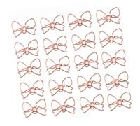 100 Graffette Bowknot File Graffetta 30x20mm Segnalibri In Metallo Clip Per Esposizione File Sospesi Documenti Cartoline Farfalla Segnalibri Clip Materiale Scolastico