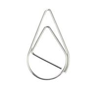 100 graffette decorative ad acqua in metallo segnalibro per ufficio planner per scuola cancelleria casa carta a forma di acqua piccoli segnalibri pianificatore ufficio