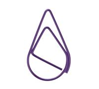 100 graffette decorative ad acqua in metallo segnalibro per ufficio planner per scuola cancelleria casa carta a forma di acqua piccoli segnalibri pianificatore ufficio