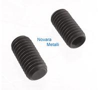 100 Grani Punta Piana M14x16 mm UNI 5923 DIN 913 grano viti senza testa piatta