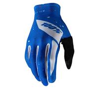 100% Guanti Celium,Blu/Bianco,S,Uomo