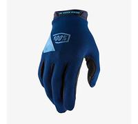 Guanti da ciclismo 100% Ridecamp blu navy/ardesia (XL)