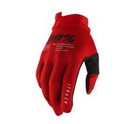 Guanti da motocross 100% - USA ITRACK rossi 2XL