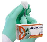 100 Guanti lattice monouso Icoguanti Multipro Aloe Vera green