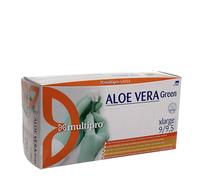 100 Guanti lattice monouso Icoguanti Multipro Aloe Vera green XL 9-9,5
