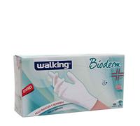 100 Guanti monouso in Synthex Walking Bioderm L 8-8,5