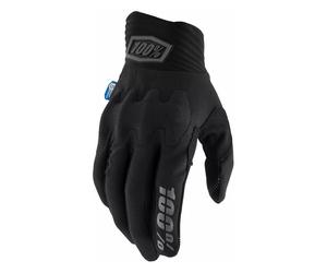 100% Guanti Motocross Cognito Smart Shock Nero, MTB Off-Road ATV Quad