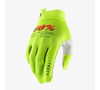 100% Guanti MX iTrack Giallo Motocross MTB Fuoristrada ATV Quad Unisex