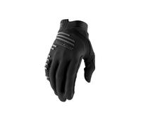100% R-Core Guanti da bicicletta, nero, taglia L