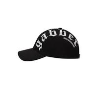 100% Hardcore Cappellino da Baseball Gabber da Uomo e Donna, Unisex, Nero, Nero, Taglia Unica