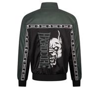 100% Hardcore Giacca da allenamento da uomo "Essential", verde scuro, unisex Gabber, verde, M