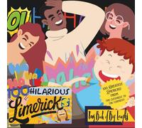 "100 Hilarious Limericks" - Greatest Selection of Funny and Clever Limericks for All: Travel Size 6x6", 'Tiny Book of Big Laughs' Collection