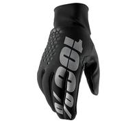 100% HYDROMATIC Motocross and Snowmobile Gloves - Water Resistant MX & Powersport Racing Protective Gear
