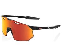 100percent Hypercraft Sq Sunglasses Oro HiPER Red Multilayer Mirror Lens/CAT3 Soft Tact Black
