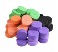 100 inserti per collare clone da giardino, in spugna di neoprene, per la propagazione senza suolo e la stabilità delle radici (diversi colori)