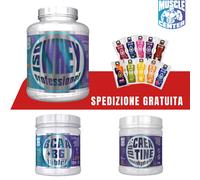 100% Iso whey 2 ,27 kg proteine isolate + Creatina 200g + Aminoacidi + x1 Bolero