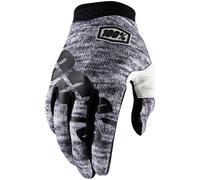 100% iTrack Heather Guanti Motocross, grigio, Taglia S