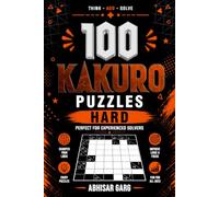 100 Kakuro Puzzles - Hard