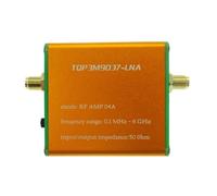 100 kHz-6 GHz RF a bassissimo rumore per l'applicazione della legge • 0,4 dB NF, guadagno 20 dB • Per SDRplay, HackRF